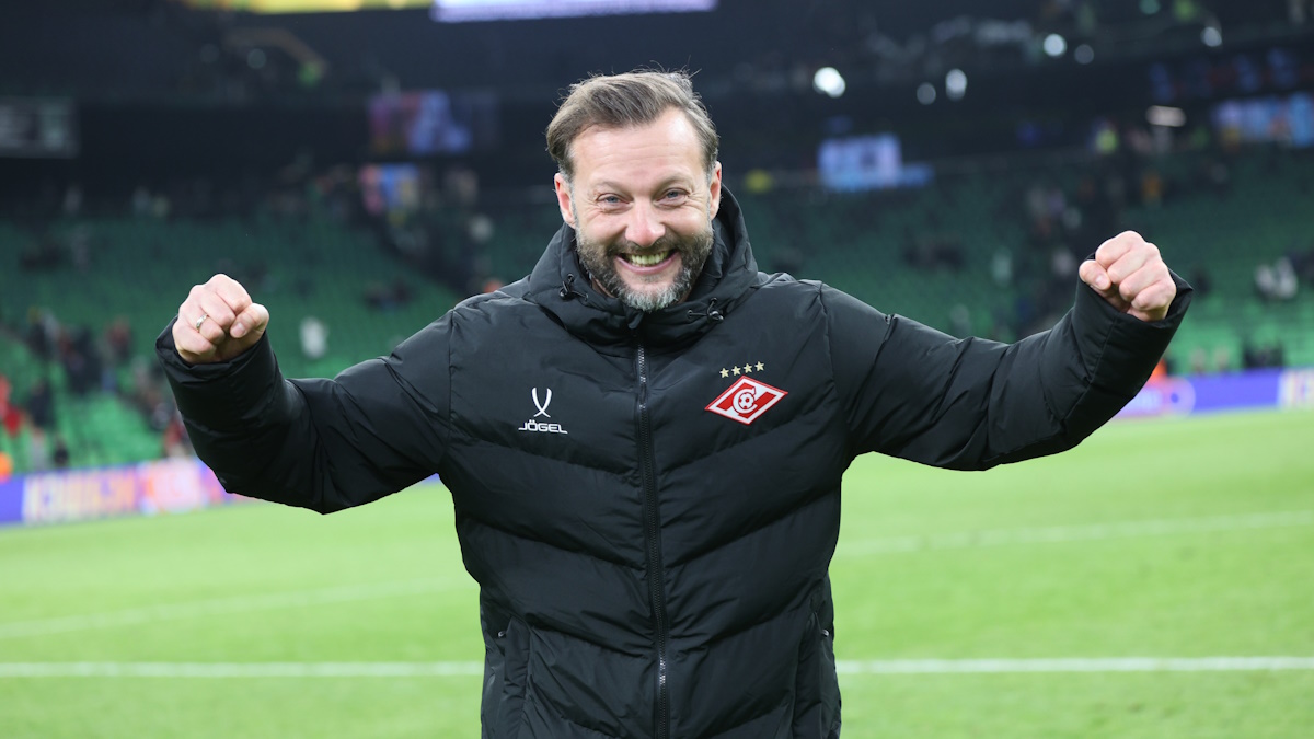 Вадим Романов возглавил «Спартак» как и.о. главного тренера. Фото: GLOBAL LOOK PRESS