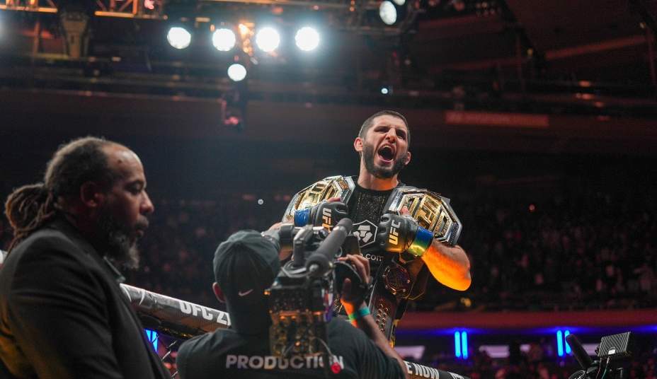 34-летний Ислам Махачев еще раз доказал всем, что он самый доминирующий боец в лиге прямо сейчас. Фото: Соцсети UFC