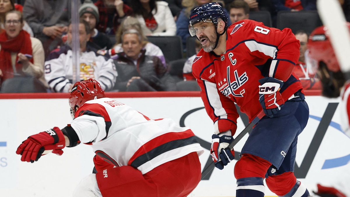 Александр Овечкин в матче против