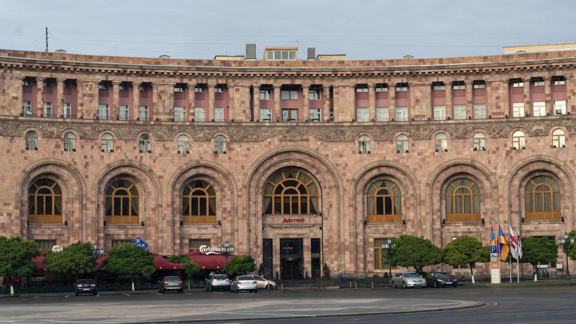 Отель Marriott, площадь Республики, Ереван.