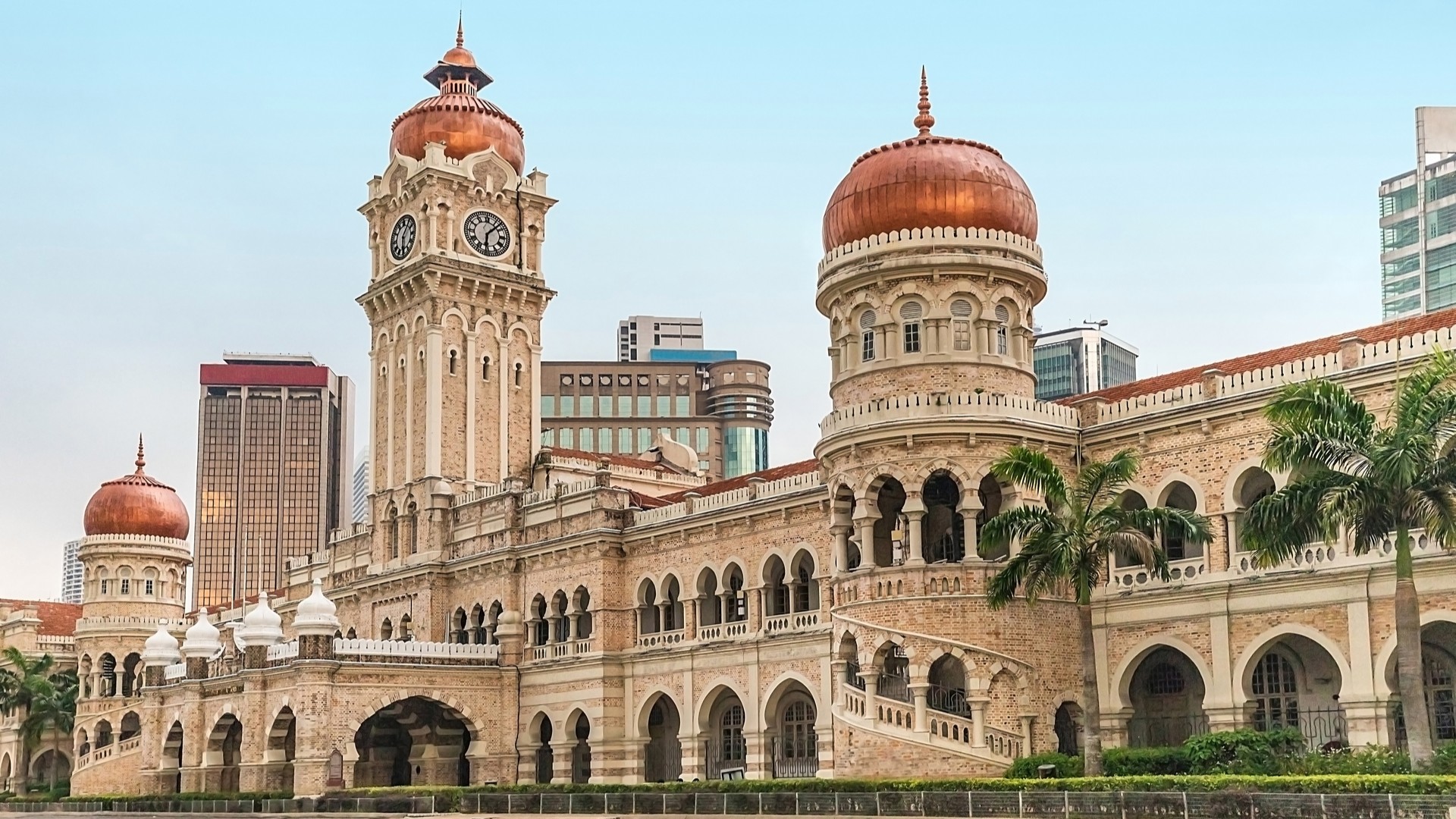 Здание султана Абдул-Самада в Куала-Лампуре.