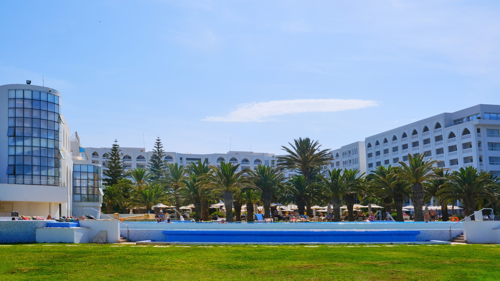 Внутренний двор отеля Iberostar Selection Kantaoui Bay.